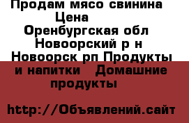 Продам мясо свинина › Цена ­ 200 - Оренбургская обл., Новоорский р-н, Новоорск рп Продукты и напитки » Домашние продукты   